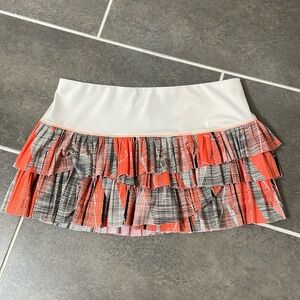 Lucky in Love ~ Spaced Out Limitless Pleated Scallop Skirt size Large
